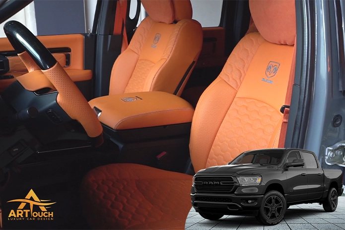 Dodge RAM luxury custom interior - ART Touch Luxury Car Design